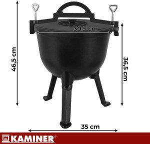 Kaminer Kocioek eliwny emaliowany 10l Kaminer 5
