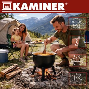 Kaminer Kocioek eliwny emaliowany 10l Kaminer 6