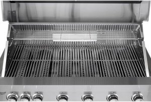 Palenisko ogrodowe Mustang Gas grilis Jewel 6 wbudowany 3