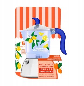 Kawiarka Bialetti Bialetti - kawiarka Fiametta Induction 2tz Fruit Vibes - Niebieska 2