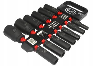 Zestaw narzędzi BJC ZESTAW NASADEK UDAROWYCH 1/2" 10-32MM 78MM 4
