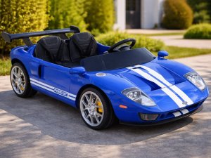 Jokomisiada Auto na akumulator dla dzieci Ford GT 4 silniki Pilot 2 osobowy PA0337 4