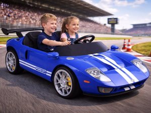 Jokomisiada Auto na akumulator dla dzieci Ford GT 4 silniki Pilot 2 osobowy PA0337 10