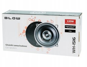 Głośnik samochodowy Blow 2x MOCNE GŁOŚNIKI SAMOCHODOWE DWUDROŻNE 120W 13cm 130mm KOMPLET MASKOWNICE 8