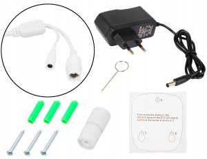 Kamera IP Blow ZEWNĘTRZNA Kamera WIFI IP 3MPx z LAMPĄ LED DETEKCJA PIR WQHD SMART TUYA 7
