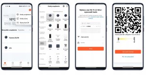Kamera IP Blow ZEWNĘTRZNA Kamera WIFI IP 3MPx z LAMPĄ LED DETEKCJA PIR WQHD SMART TUYA 8
