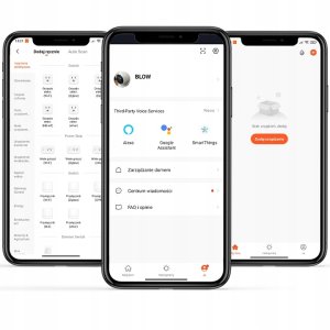Kamera IP Blow ZEWNĘTRZNA Kamera WIFI IP 3MPx z LAMPĄ LED DETEKCJA PIR WQHD SMART TUYA 9