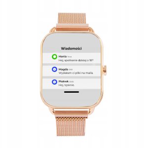 Smartwatch Blow SMARTWATCH DAMSKI WODOODPORNY ROZMOWY POMIARY SMS EKG SPORT POLSKIE MENU 3