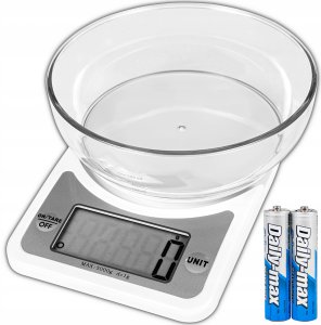 Waga kuchenna Blow WAGA KUCHENNA ELEKTRONICZNA PRECYZYJNA Z MISĄ LCD ZESTAW 1G / 5KG 6