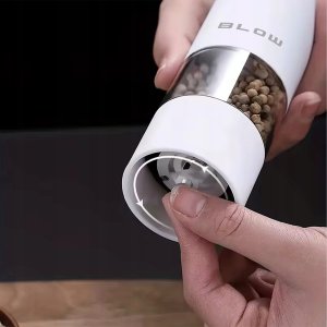 Młynek do przypraw Blow ELEKTRYCZNY MŁYNEK DO SOLI I PIEPRZU PRZYPRAW REGULACJA MIELENIA ZESTAW 2