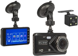Wideorejestrator Blow WIDEOREJESTRATOR SAMOCHODOWY KAMERA COFANIA FULL HD 1080p DWIE KAMERY KARTA 13