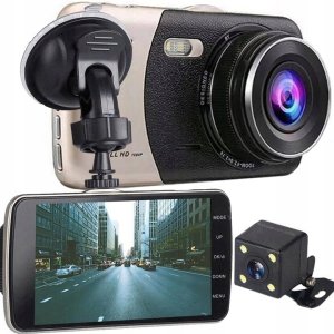 Wideorejestrator Blow WIDEOREJESTRATOR SAMOCHODOWY KAMERA COFANIA FULL HD 1080p DWIE KAMERY KARTA 7