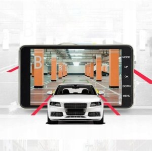 Wideorejestrator Blow WIDEOREJESTRATOR SAMOCHODOWY KAMERA COFANIA FULL HD 1080p DWIE KAMERY KARTA 10