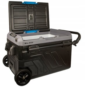 Lodówka turystyczna Blow MOCNA LODÓWKA KOMPRESOROWA ZAMRAŻARKA TURYSTYCZNA SAMOCHODOWA 12V/230V 42L 2