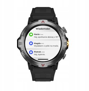 Smartwatch Blow SMARTWATCH ZEGAREK MĘSKI POLSKI WODOODPORNY POMIARY ROZMOWY POWIADOMIENIA 4