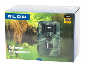 Blow KAMERA LEŚNA FOTOPUŁAPKA MYŚLIWSKA WODOODPORNA IP66 IR DIODY 940NM 1080p 7