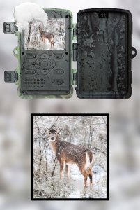 Blow KAMERA LEŚNA FOTOPUŁAPKA MYŚLIWSKA WODOODPORNA IP66 IR DIODY 940NM 1080p 9