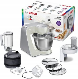 Robot planetarny Bosch Robot planetarny Bosch MUM58L20 1000W 3,9l Blender Rozdrabniacz Srebrny Beż 11