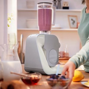 Robot planetarny Bosch Robot planetarny Bosch MUM58L20 1000W 3,9l Blender Rozdrabniacz Srebrny Beż 13