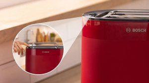 Toster Bosch Toster Bosch MyMoment TAT2M124 950W 2 tosty Termostat Rozmrażanie Czerwony 6