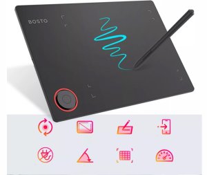Tablet Bosto Tablet graficzny do komputera BOSTO T608 PIÓRO PROFESJONALNY 3