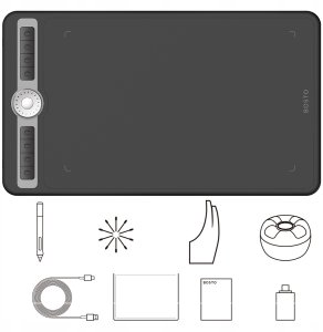 Tablet Bosto Tablet graficzny piórkowy BOSTO T1060 5080 LPI PROFESJONALNY dla grafika 11