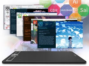 Tablet Bosto Tablet graficzny piórkowy BOSTO T1060 5080 LPI PROFESJONALNY dla grafika 4