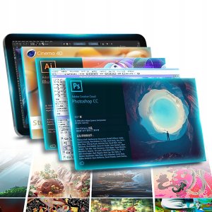 Tablet Bosto Profesjonalny Tablet graficzny pióro do komputera BOSTO BT-101C Niebieski 2