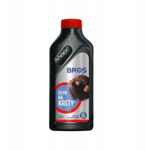 Bros PŁYN ŚRODEK PREPARAT NA KRETY NORNICE ODSTRASZACZ NORNIC W PŁYNIE BROS 0,5 3