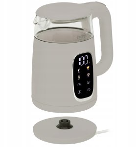 Czajnik Camry Czajnik Elektryczny Z Regulacją Temperatury Szklany Do Kuchni 1,7L 2200W 12