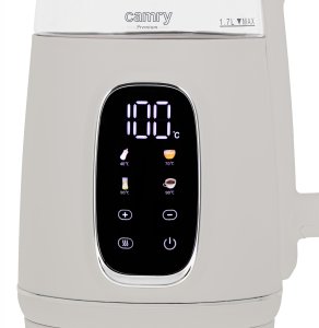 Czajnik Camry Czajnik Elektryczny Z Regulacją Temperatury Szklany Do Kuchni 1,7L 2200W 2