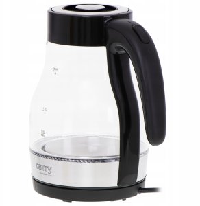 Czajnik Camry Czajnik elektryczny bezprzewodowy szklany 1,7L 2200W LED 6