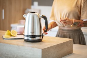 Czajnik Camry Czajnik elektryczny bezprzewodowy metalowy 1,7L regulacja temperatury LCD 10