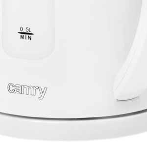 Czajnik Camry Czajnik elektryczny bezprzewodowy plastikowy 1,7L 2200W biały 11