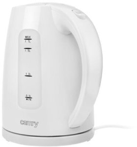 Czajnik Camry Czajnik elektryczny bezprzewodowy plastikowy 1,7L 2200W biały 12