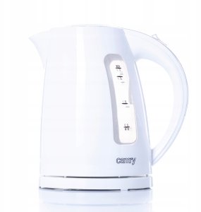 Czajnik Camry Czajnik elektryczny bezprzewodowy plastikowy 1,7L 2200W biały 6