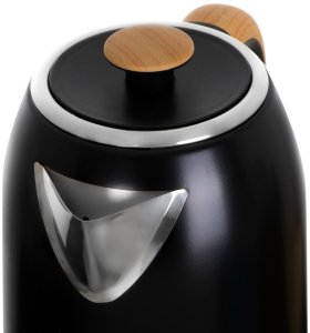 Czajnik Camry Czajnik elektryczny bezprzewodowy metalowy 1,7L 2200W Strix czarny 7