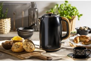 Czajnik Camry Czajnik elektryczny bezprzewodowy metalowy 1,7L 2200W Strix czarny 9