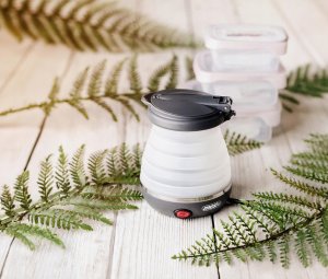 Czajnik Camry Czajnik Elektryczny AGD Drobne Do Kuchni Składany Turystyczny 0,6L 750W 12