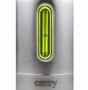 Czajnik Camry Czajnik elektryczny bezprzewodowy metalowy 1,7L regulacja temperatury LED 16