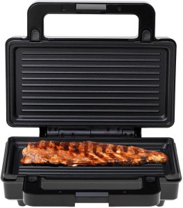 Opiekacz Camry OPIEKACZ DO KANAPEK 2w1 PANINI Grill Elektryczny Toster 1400W NON-STICK 3
