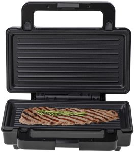 Opiekacz Camry OPIEKACZ DO KANAPEK 2w1 PANINI Grill Elektryczny Toster 1400W NON-STICK 4