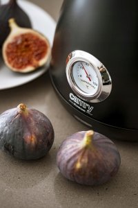 Czajnik Camry Czajnik elektryczny bezprzewodowy metalowy z termometrem 1,7L 2200W czarny 12