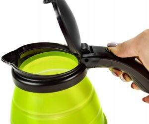 Czajnik Camry Mały Czajnik Elektryczny Turystyczny Składany 500ml 0,5L 750W Silikonowy 5