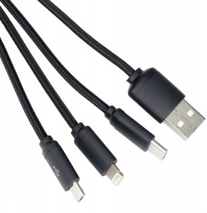 Kabel USB Canon Canon Kabel 3w1 USB z podświetlanym logo 4