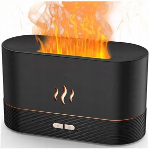 Dyfuzor zapachowy Cronos NAWILŻACZ POWIETRZA DYFUZOR ZAPACHOWY LED AROMATERAPIA EFEKT OGNIA KOMINEK 4