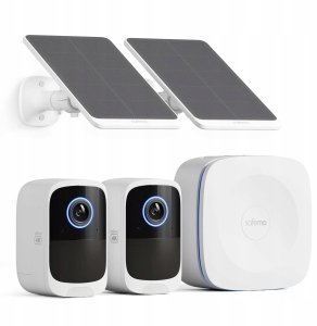 Kamera IP Kamera IP 4K WIFI z AI Bezprzewodowa UHD z Panelem Solarnym Safemo 9