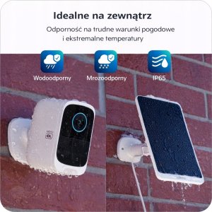 Kamera IP Safemo SolarHub Set SK012 - zestaw HUB + 2 kamery 4