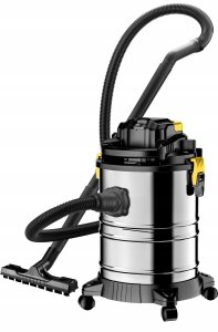 Odkurzacz przemysłowy Drel DREL Odkurzacz Garażowy 1200W 25L Sucho Mokro Funkcja Nadmuchu Pył 2