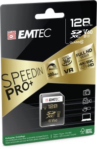 Karta Emtec SD 128GB UHS-II V60 SpeedIN Pro+ 2